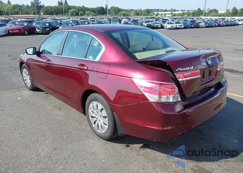 2012 Honda Accord 2.4 Lx z USA, uszkodzony, nr VIN 1HGCP2F32CA054695